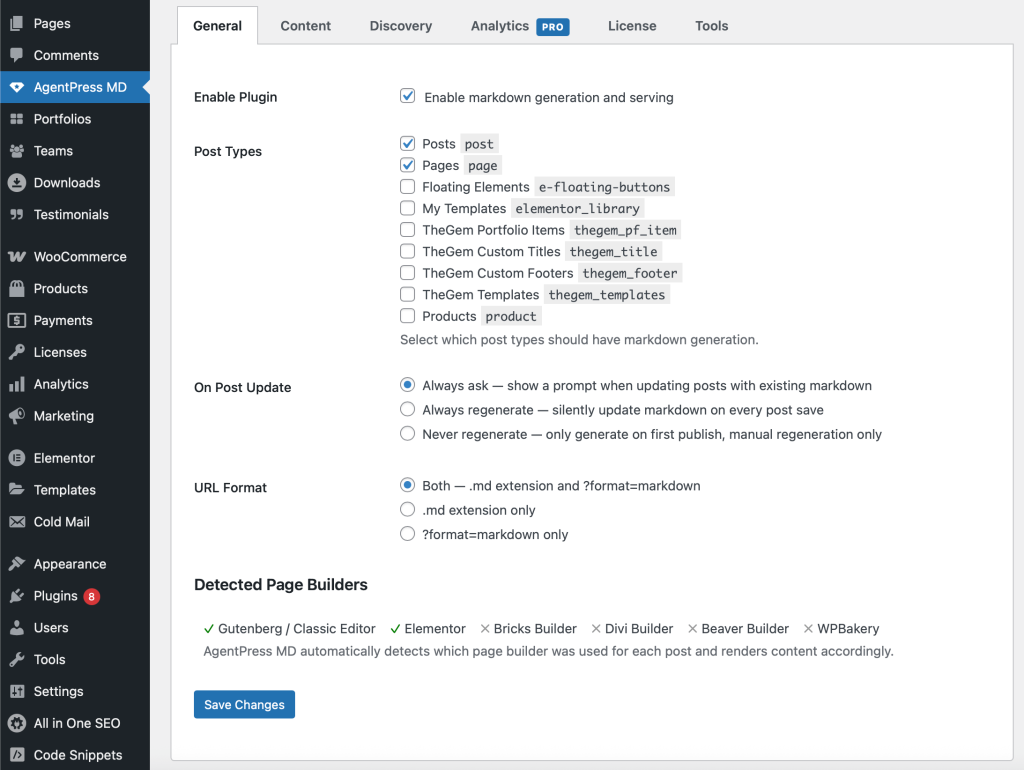 AgentPress MD 5