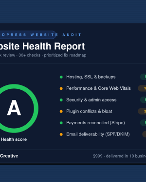 WordPress Website Audit
